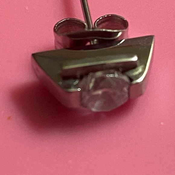 Approximately 5 grams of 316L CZ earrings. - Picture 2 of 3